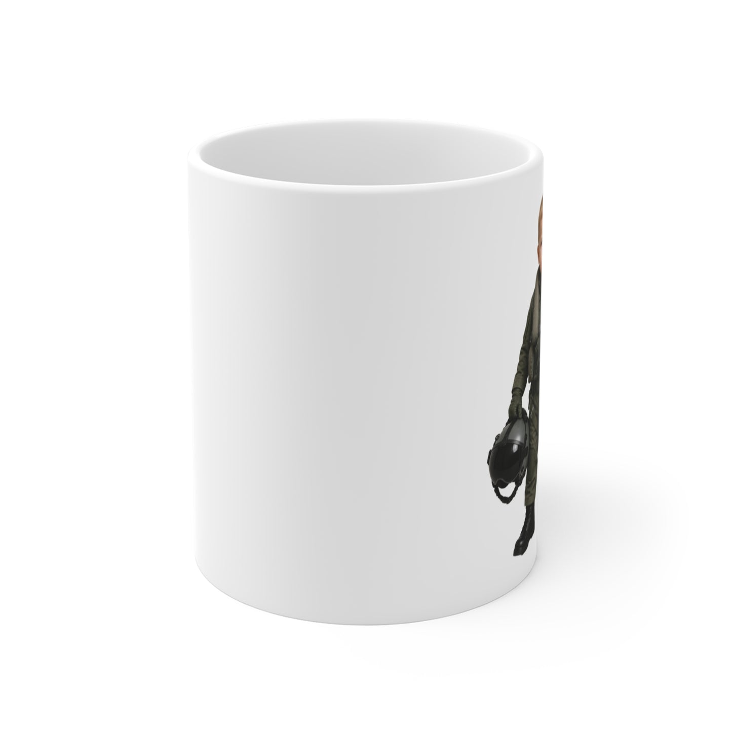Watchstander Mug - Air Force Modern Fighter Jet Pilot