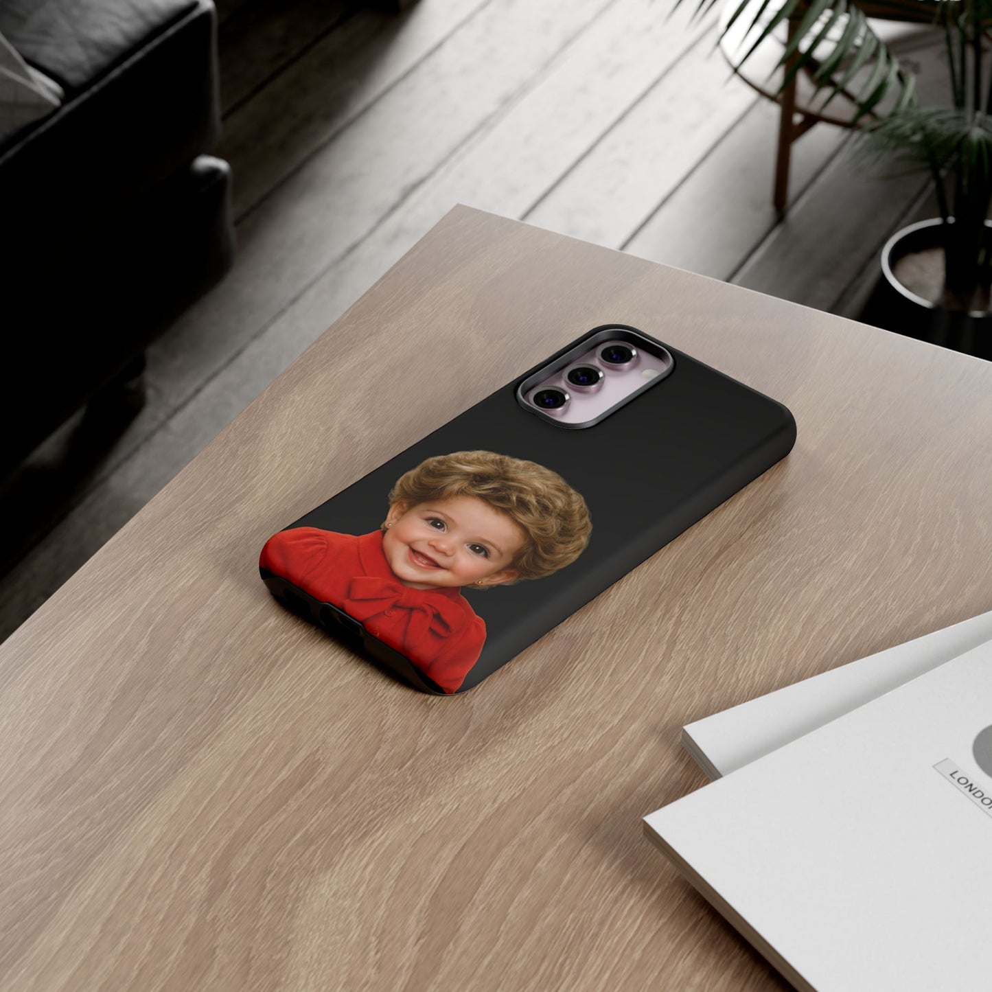 "Just Say No (to Cracks)" Phone Case - Nancy Reagan