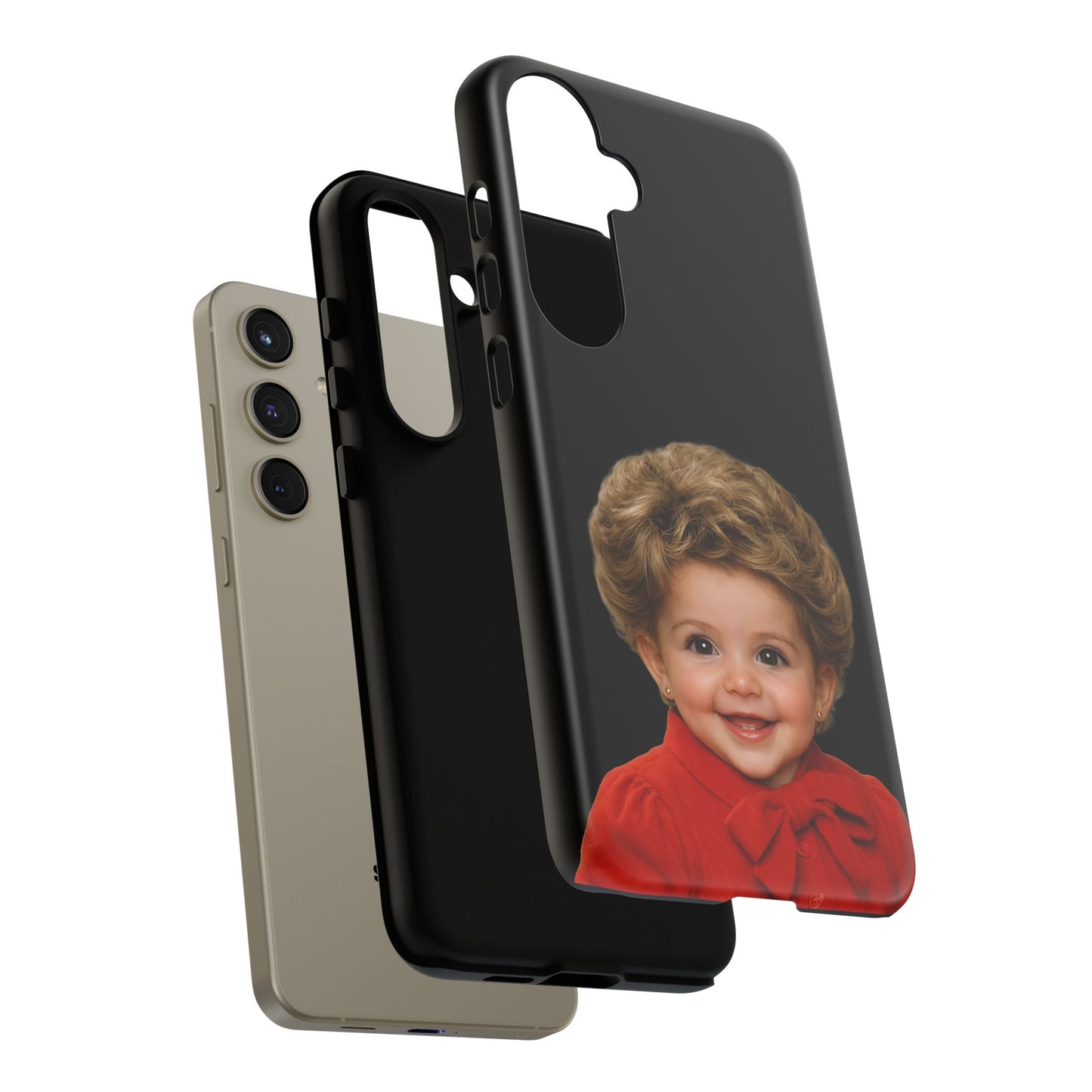 "Just Say No (to Cracks)" Phone Case - Nancy Reagan