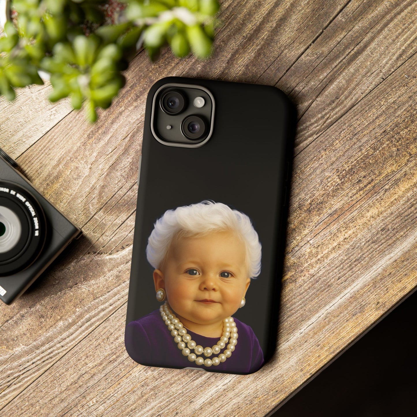 Call Me Old-Fashioned Phone Case - Barbara Bush