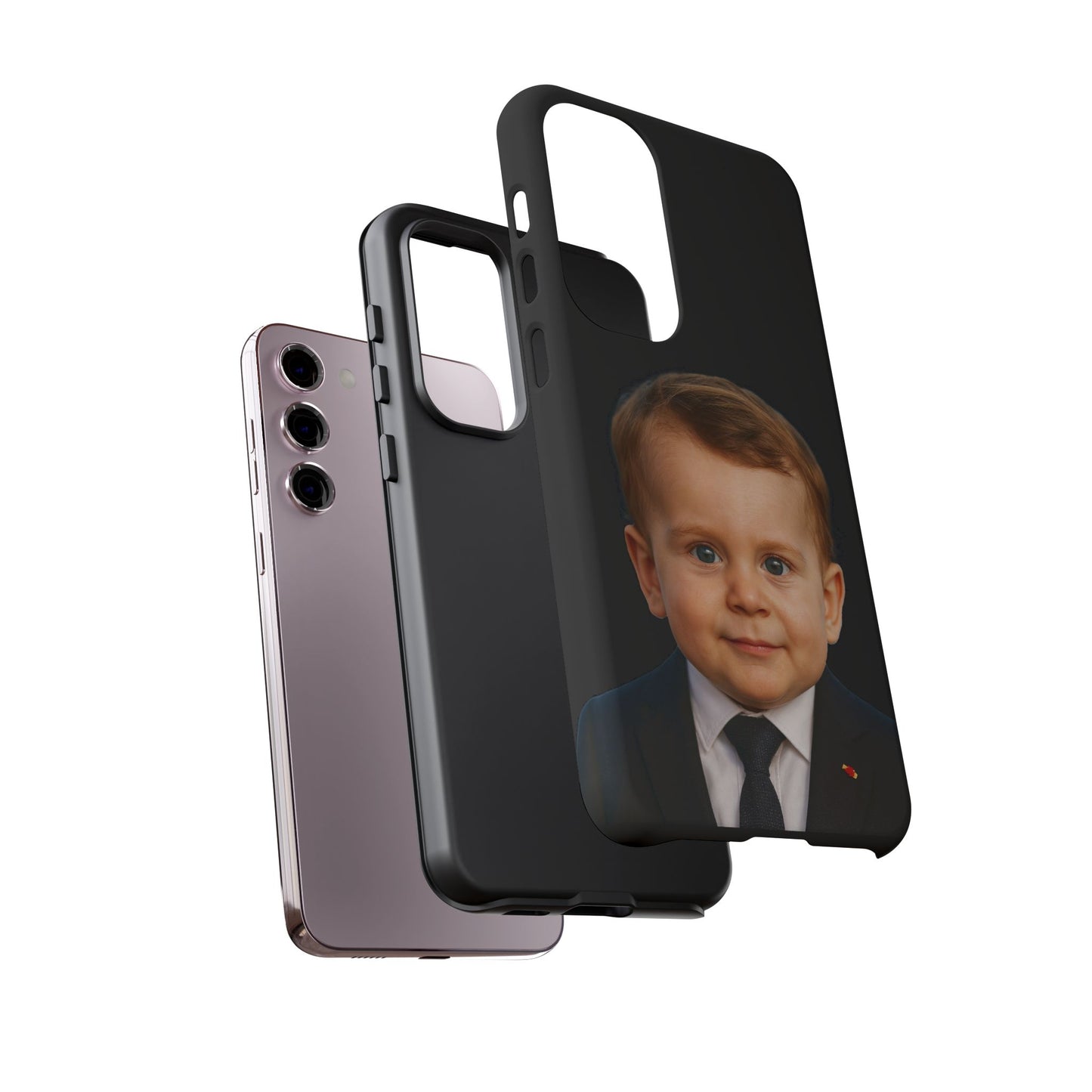 Pocket Élysée Protection Phone Case - Emmanuel Macron