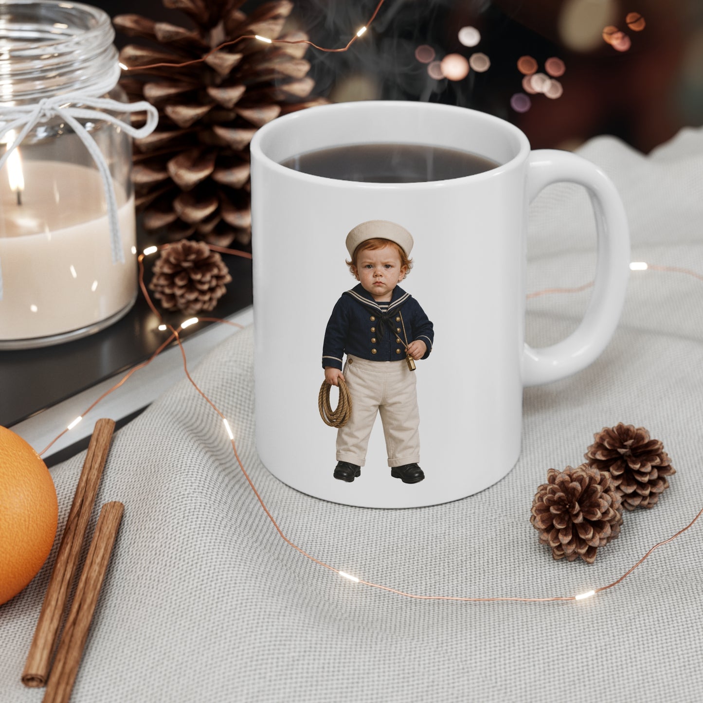 Formation Coffee Mug - Navy War of 1812 Boatswain