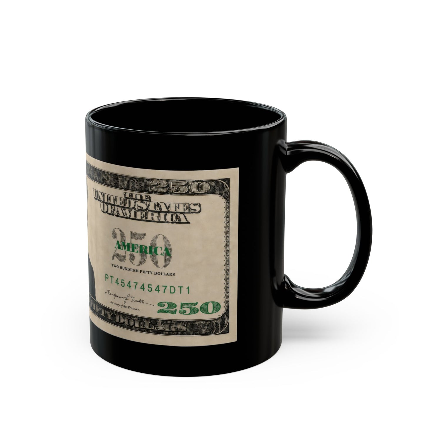 "Make America 250 Again" Black Mug - Donald Trump