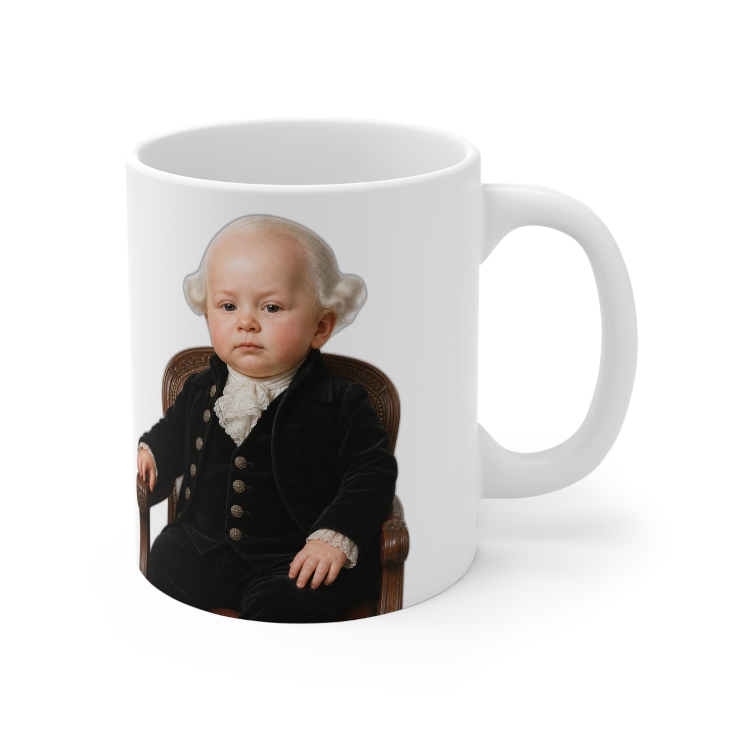 No Taxation Before Naptime Mug - George Washington