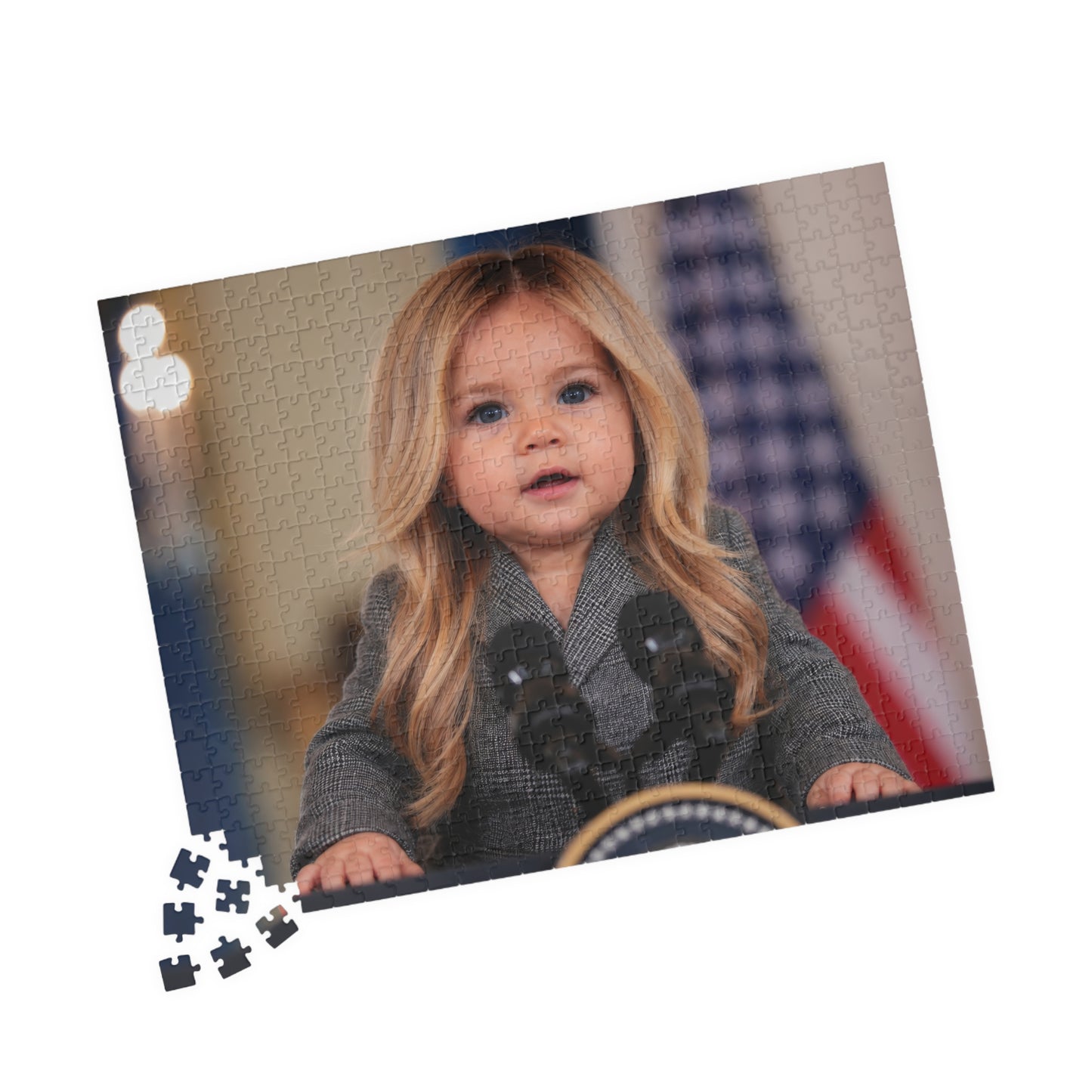 Sophisticated Baby Puzzle - Melania Trump