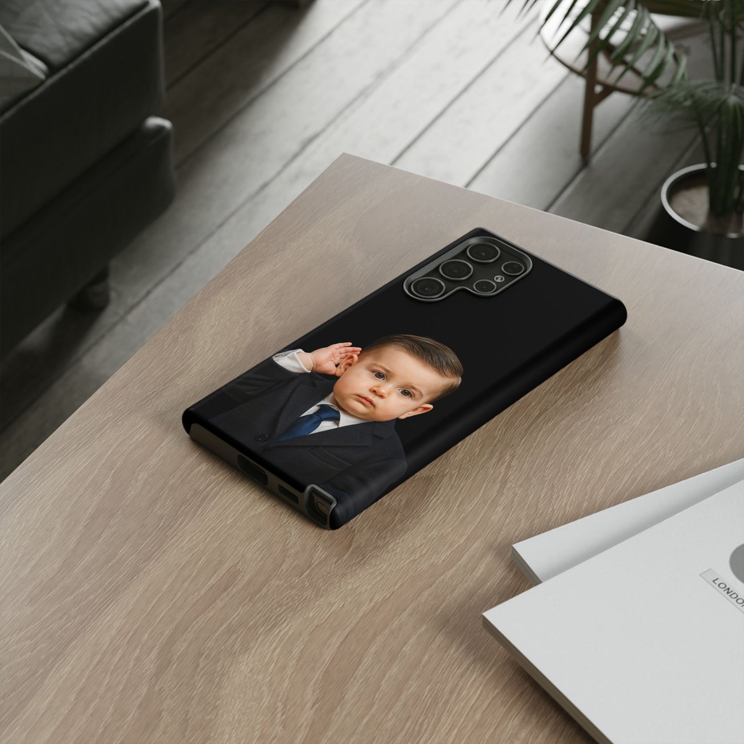 Like Father, Like Son Phone Case - Barron Trump