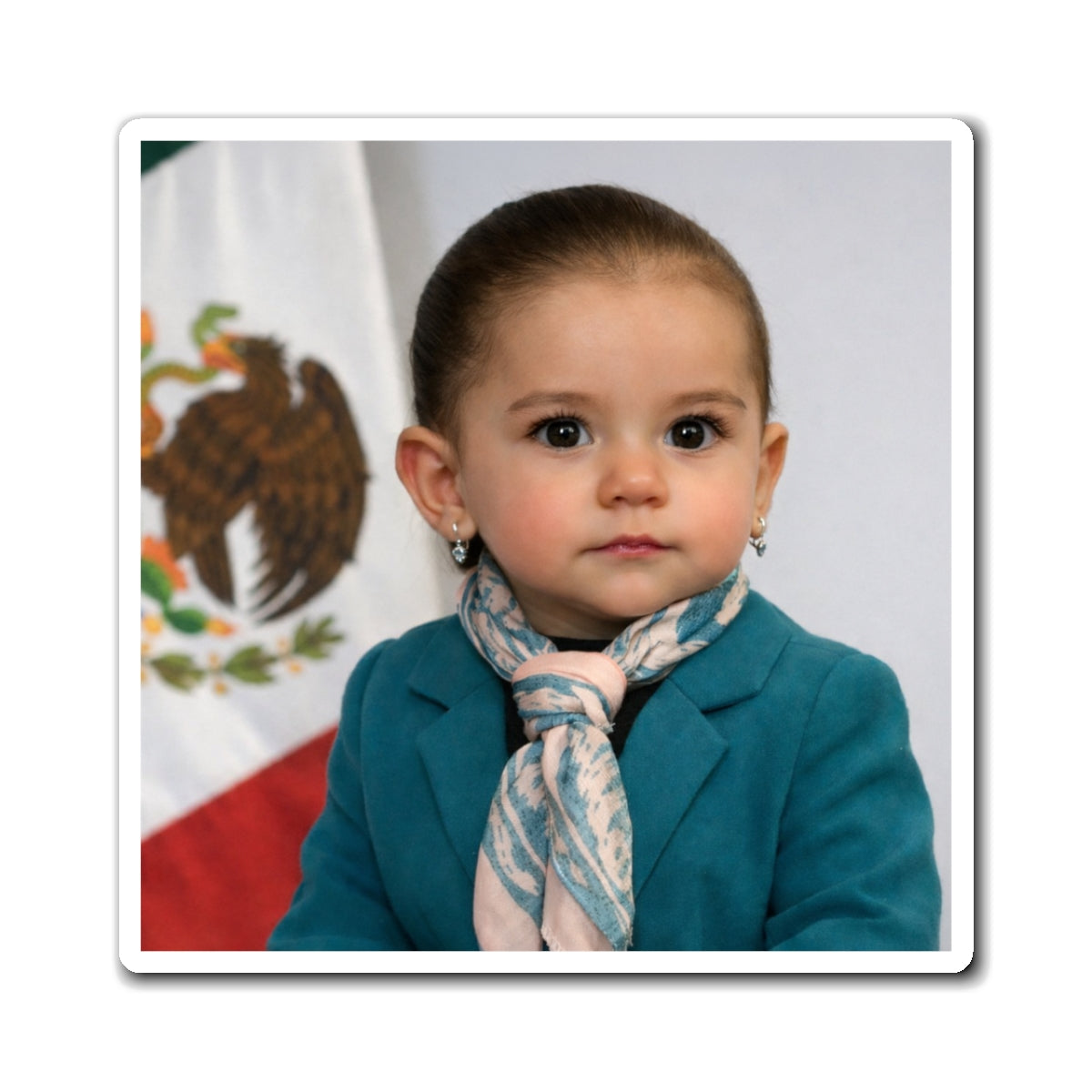 Federal Fridge Oversight: Baby Sheinbaum on Duty - President of Mexico Claudia Sheinbaum