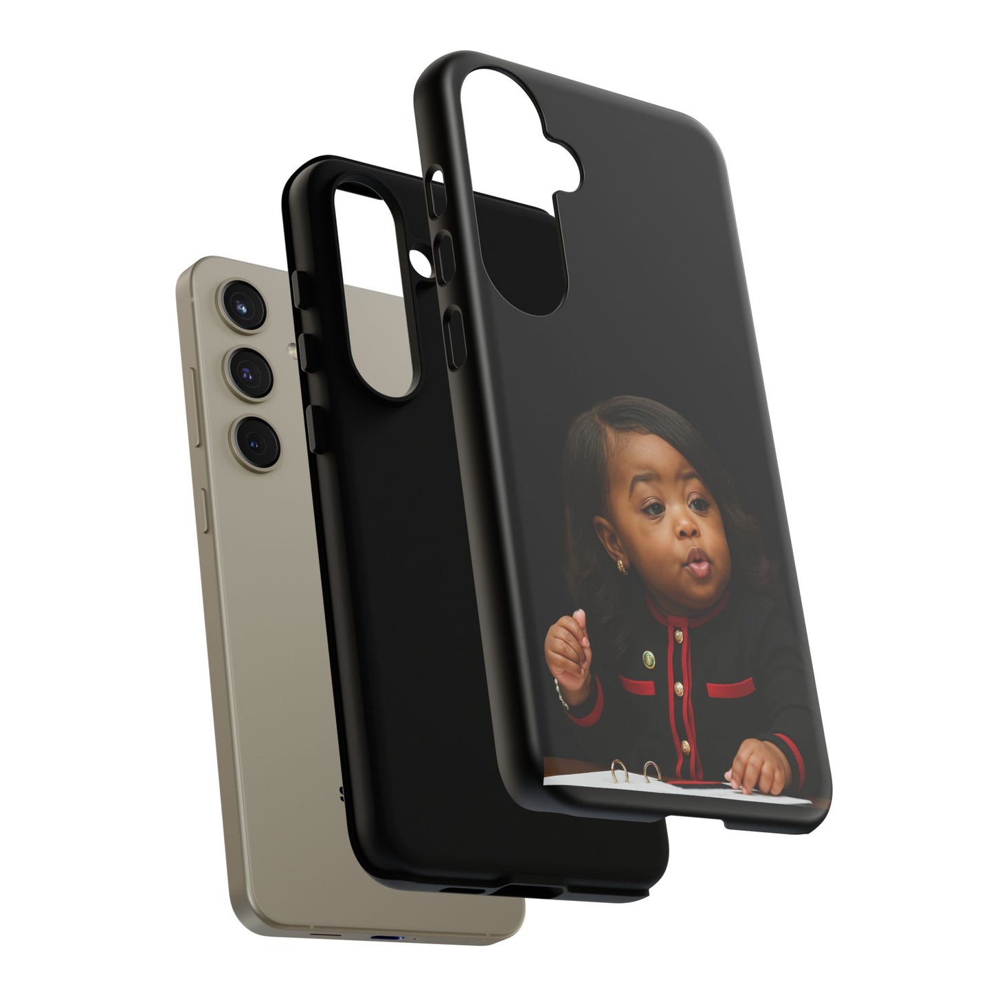 Glossed Up + Ready for the Group Chat Phone Case - Jasmine Crockett