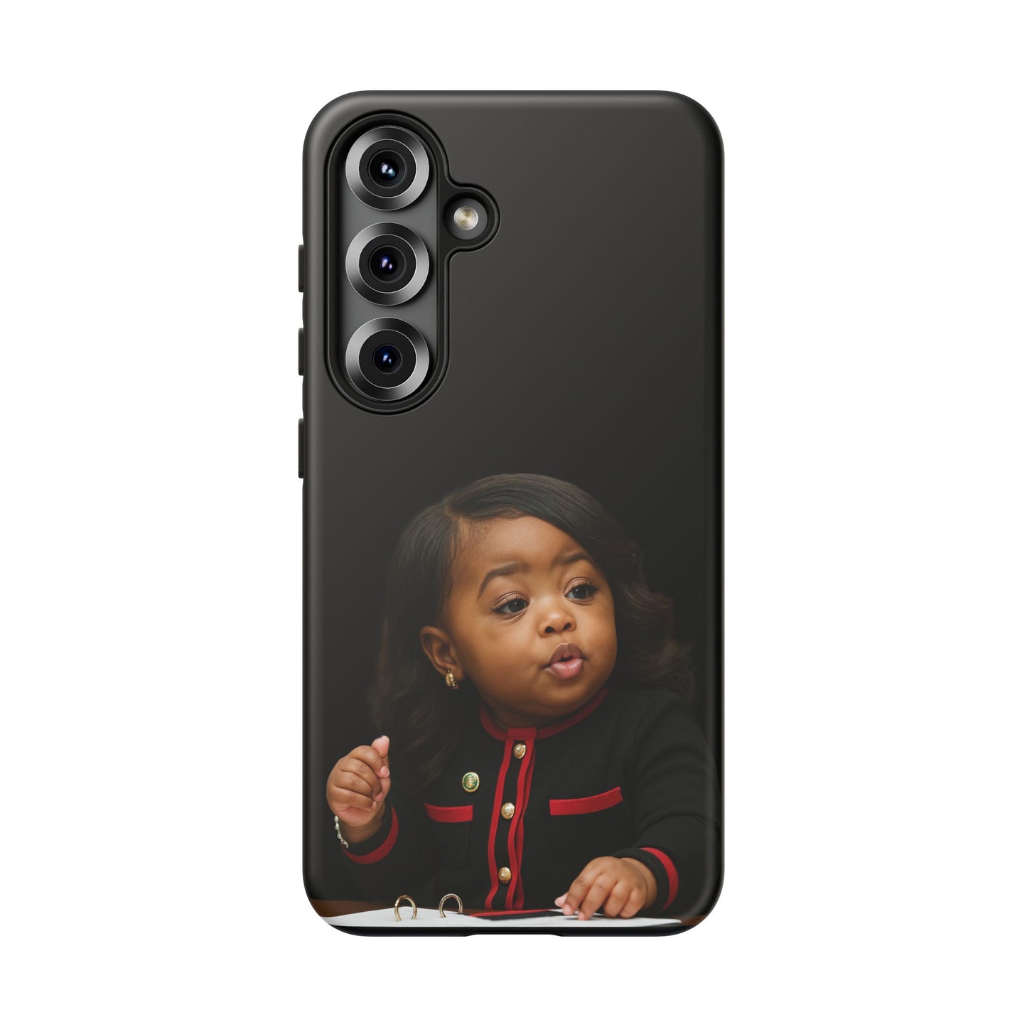 Glossed Up + Ready for the Group Chat Phone Case - Jasmine Crockett