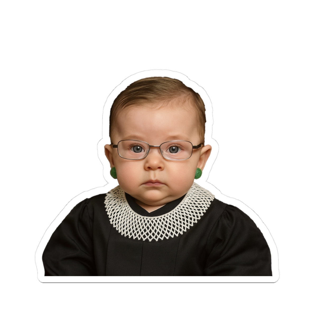 Tiny but Dissent-y Sticker - Justice Ruth Bader Ginsburg (RBG)