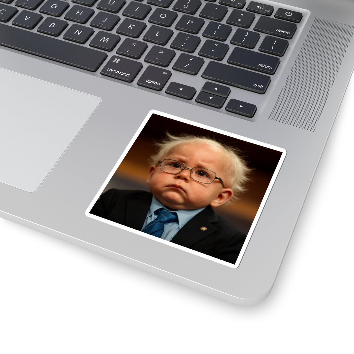 Feel the Burp Sticker - Bernie Sanders