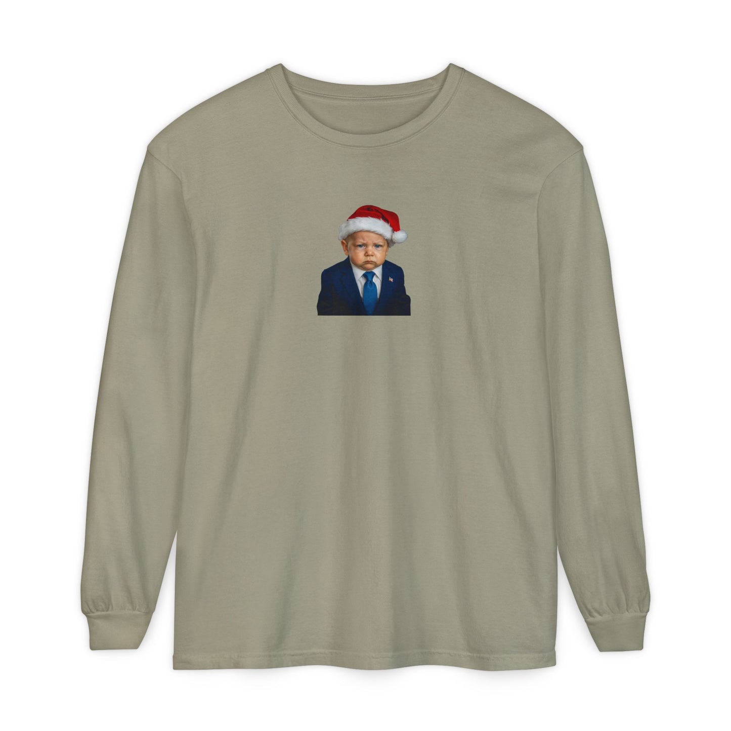 Make Christmas Great Again Long Sleeve Shirt - Donald J. Trump