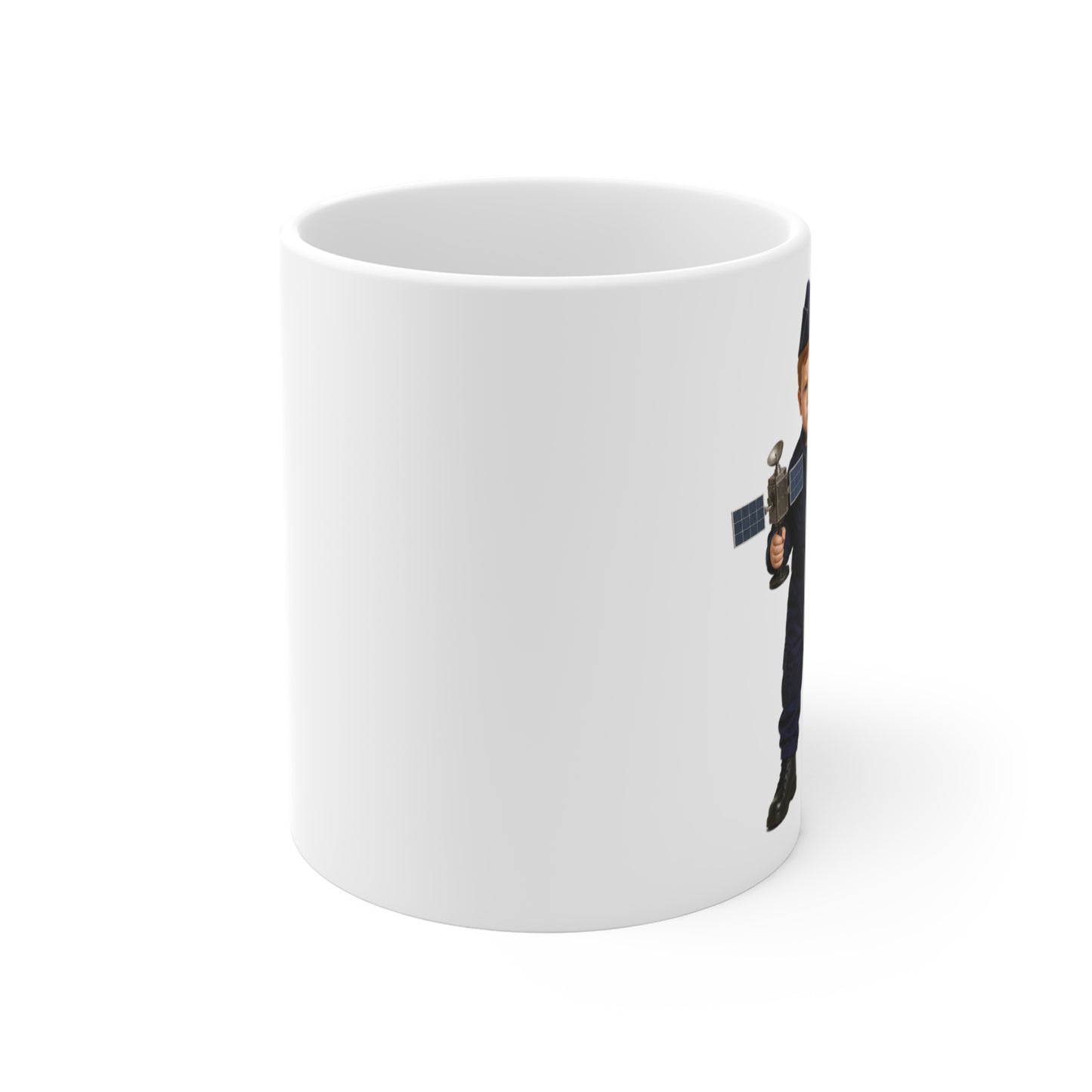 Tiny Command Mug - Space Force Modern Space Systems Maintenance Guardian