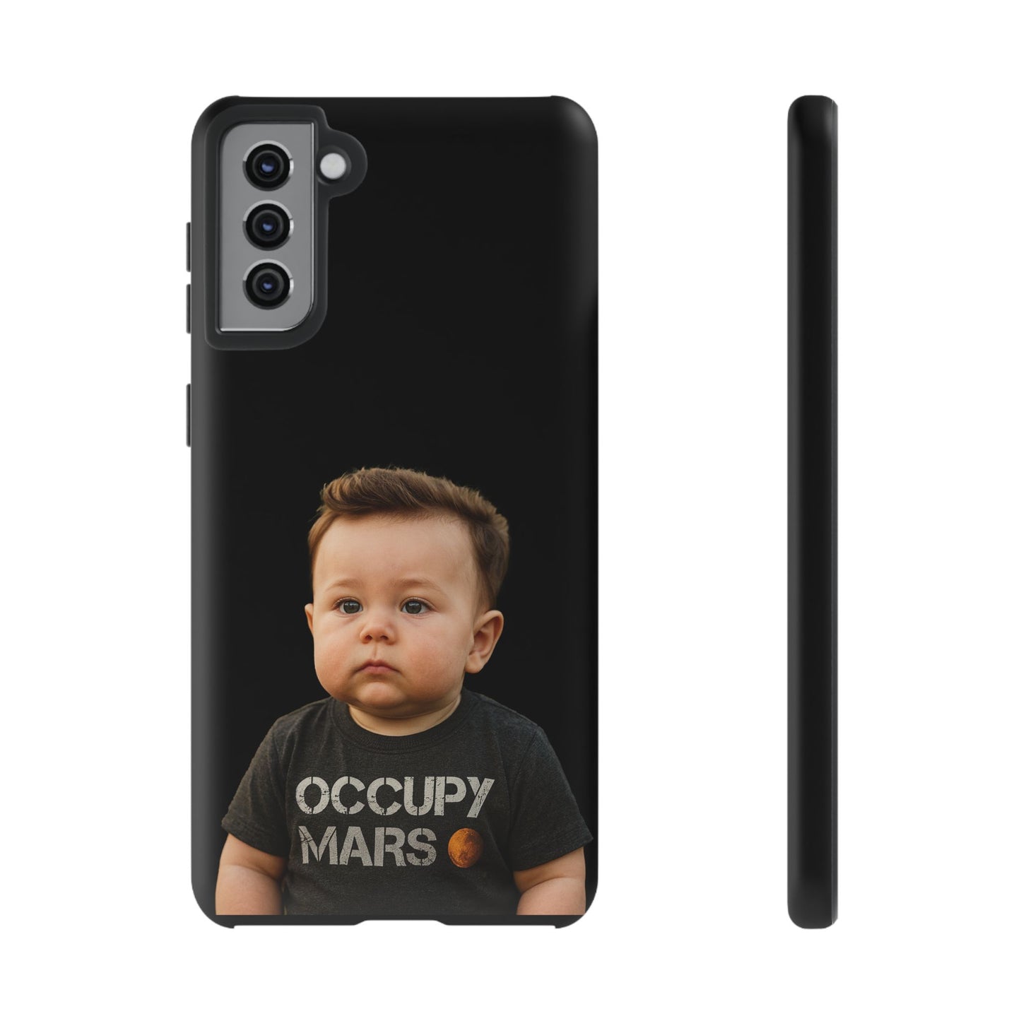 Pocket Payload: Dual-Layer Mars Readiness Phone Case - Elon Musk