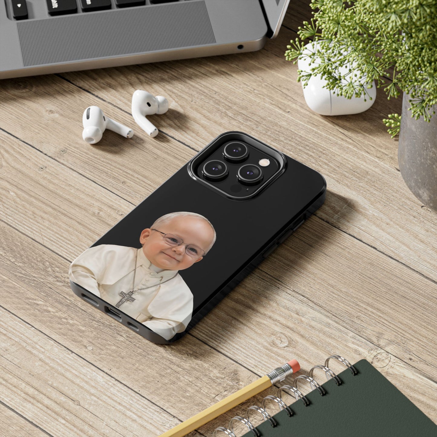 Papal Baby Phone Protection - Pope Leo - Pope Leo
