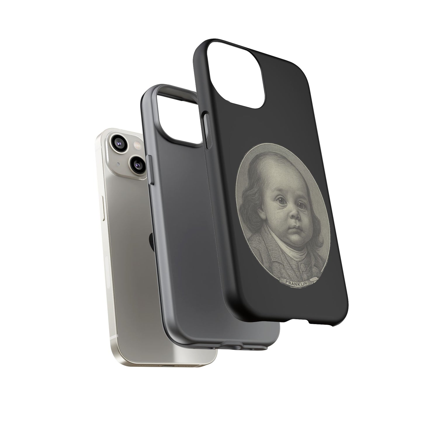 All About the Benjamins, Baby Phone Case - Benjamin Franklin