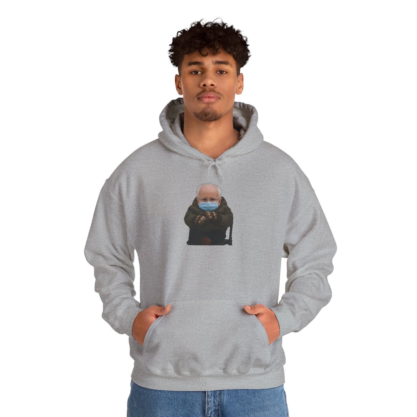 Mittens Hoodie -  Bernie Sanders