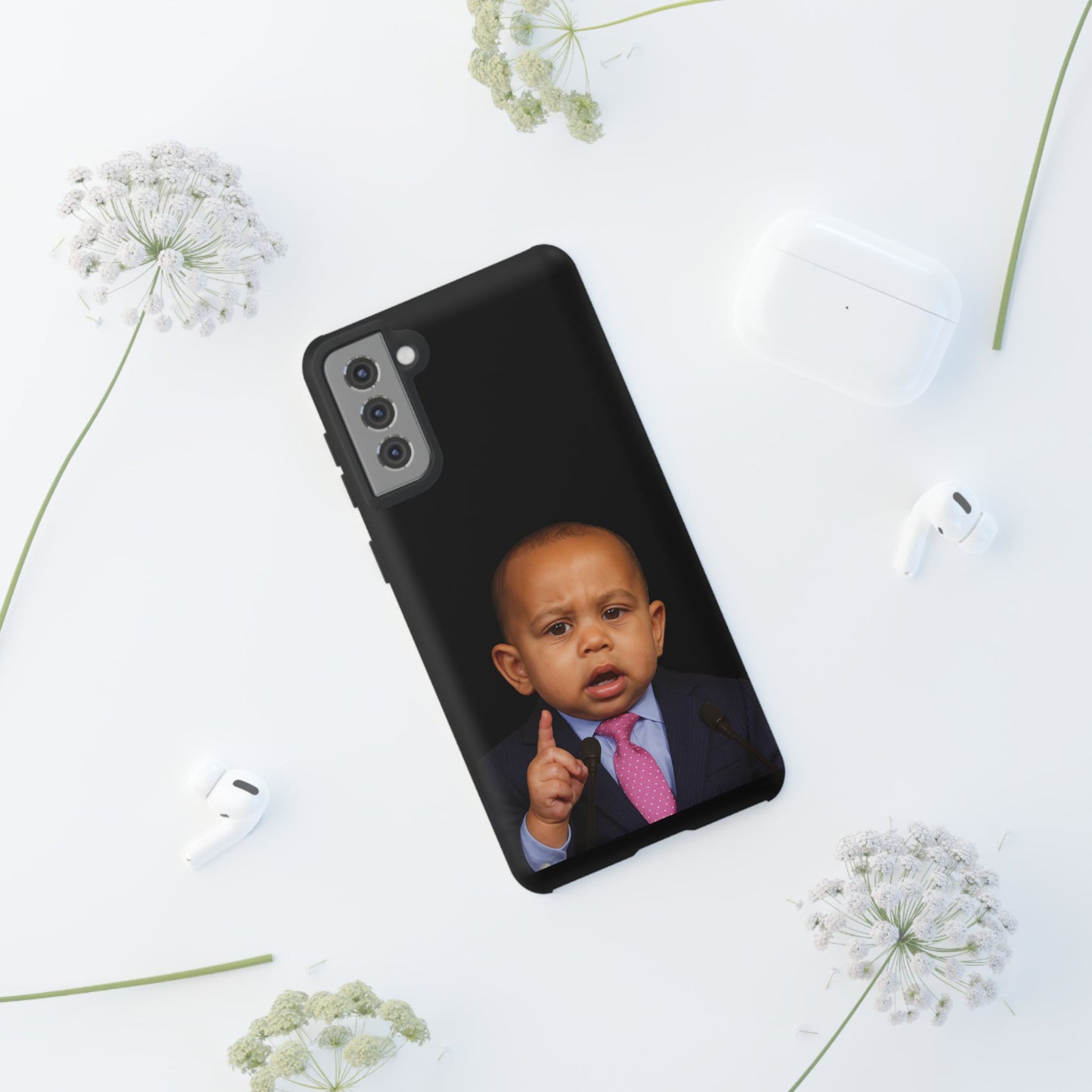 Scroll, Swipe, Subpoena Phone Case - Hakeem Jeffries