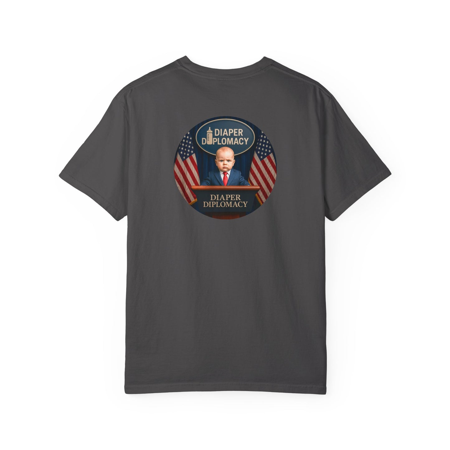 Diaper Diplomacy — Podium Baby Tee