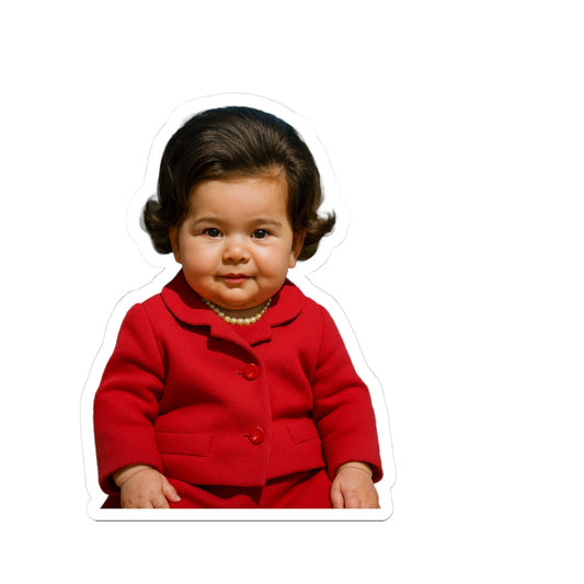 Polite—but Sticky Sticker - Claudia Taylor (Lady Bird) Johnson