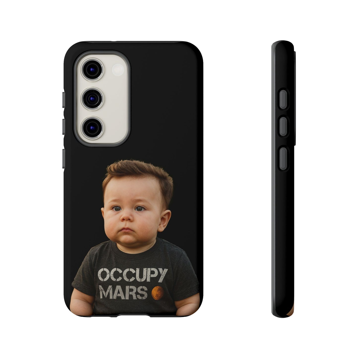 Pocket Payload: Dual-Layer Mars Readiness Phone Case - Elon Musk