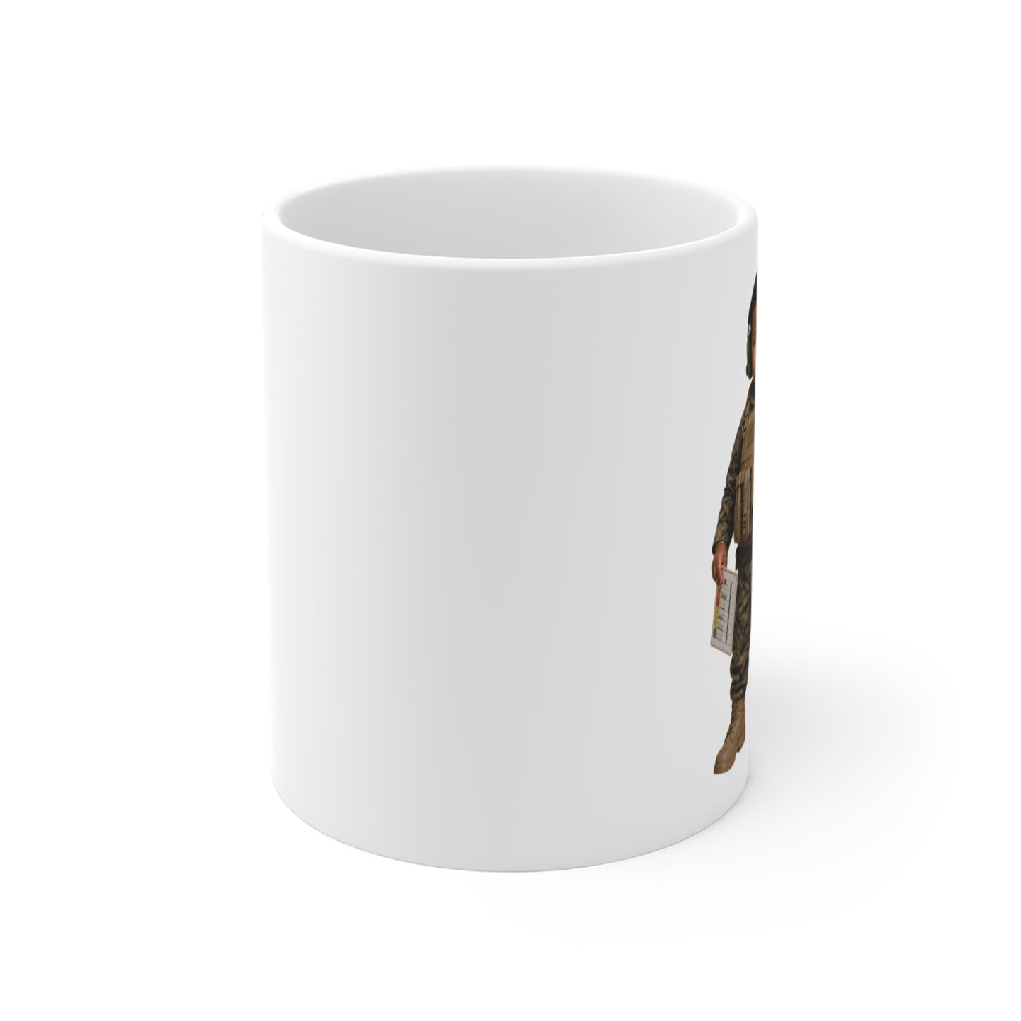 Duty Desk Mug - Marine Corps Modern Raider Communications Operator
