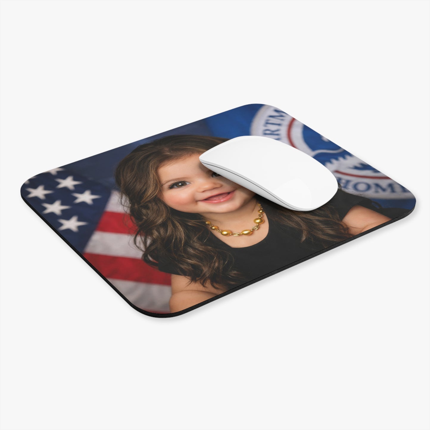 Click Like a Cowboy Mouse Pad - Kristi Noem