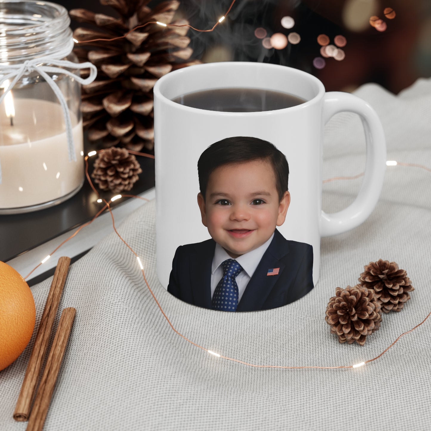 Little Marco, Big Caffeine Energy Mug - Marco Rubio