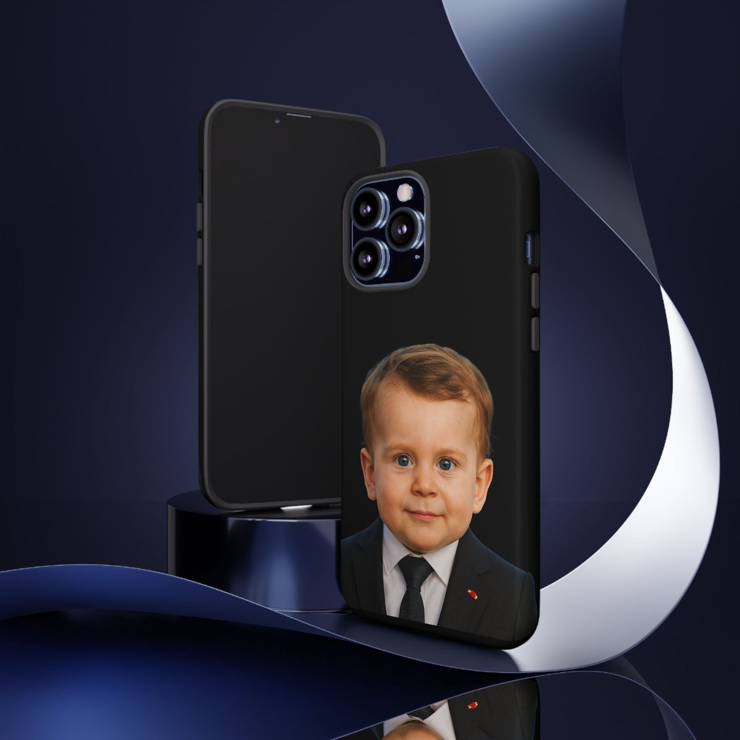 Pocket Élysée Protection Phone Case - Emmanuel Macron