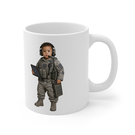 Mess Hall Mug - Space Force Modern Satellite Communications Guardian