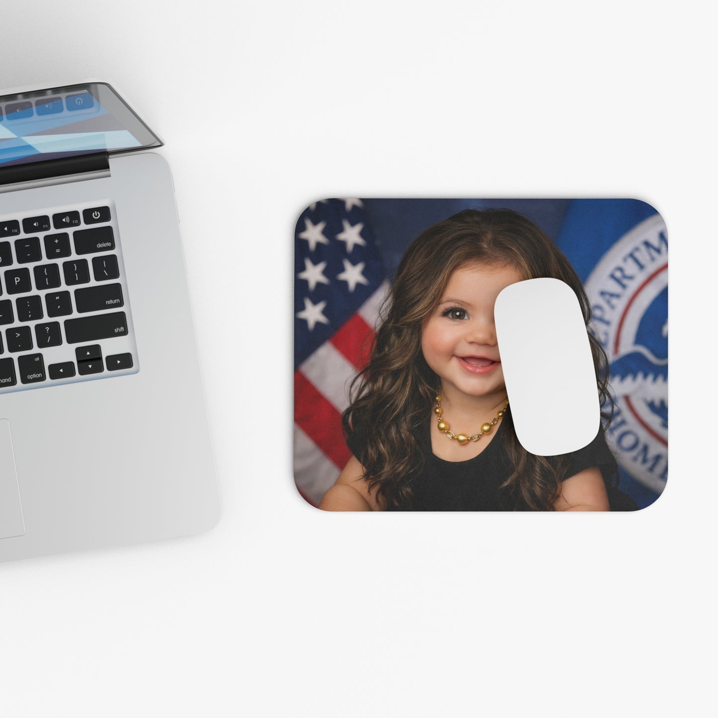 Click Like a Cowboy Mouse Pad - Kristi Noem