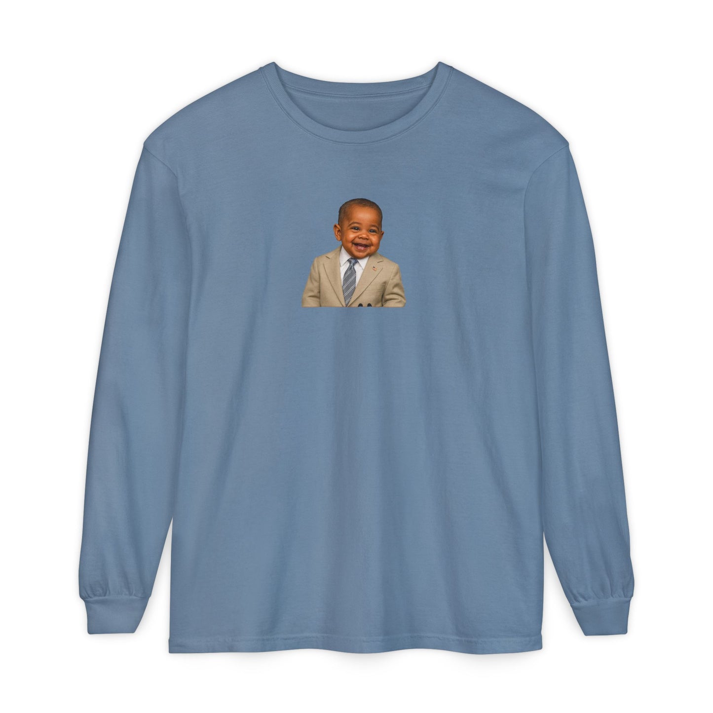 "Yes We Tan" Long Sleeve Shirt - Barack Obama
