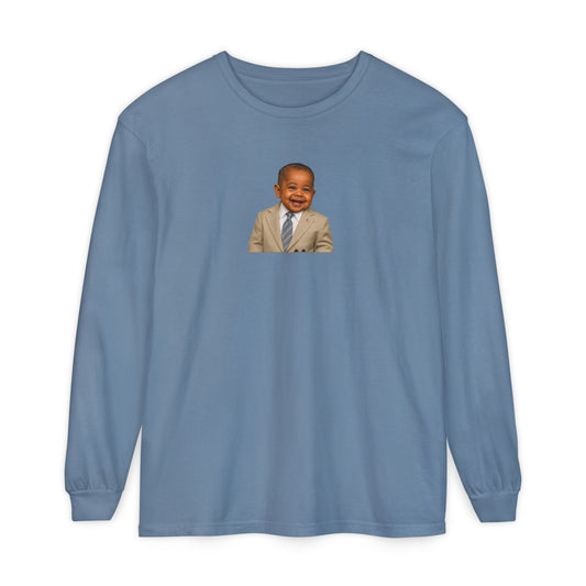 "Yes We Tan" Long Sleeve Shirt - Barack Obama