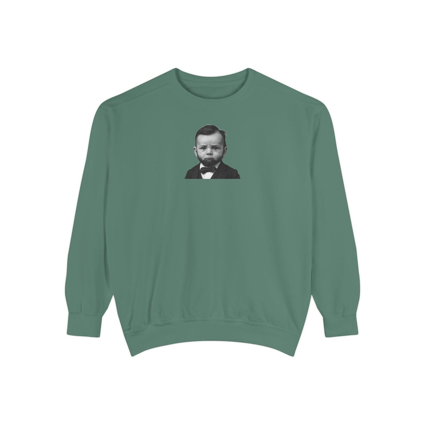 Cabinet-Level Cozy Crewneck Sweatshirt - Abraham Lincoln