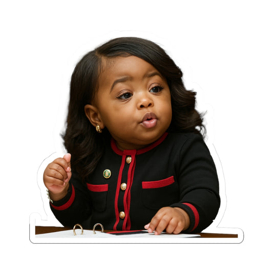 "I Said What I Said" Sticker - Jasmine Crockett