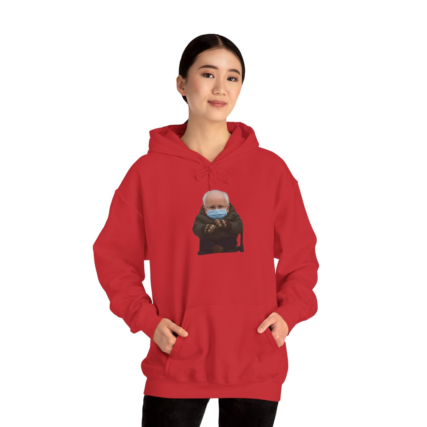 Mittens Hoodie -  Bernie Sanders