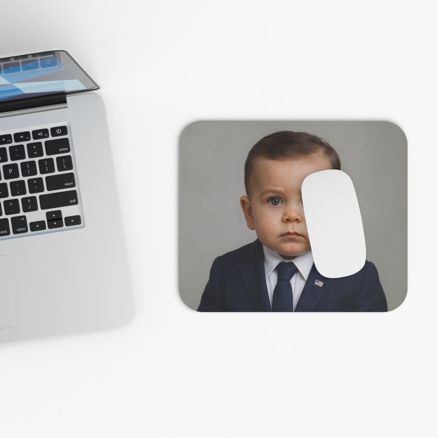 Cursor, Meet Canvas Mouse Pad - Hunter Biden