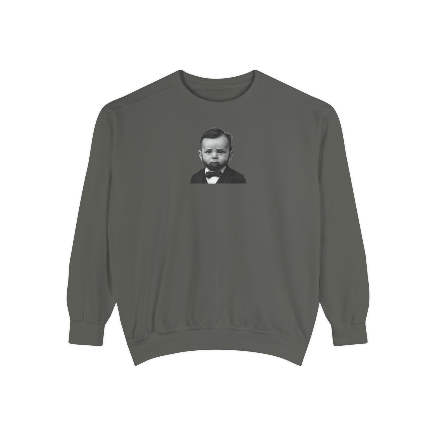 Cabinet-Level Cozy Crewneck Sweatshirt - Abraham Lincoln