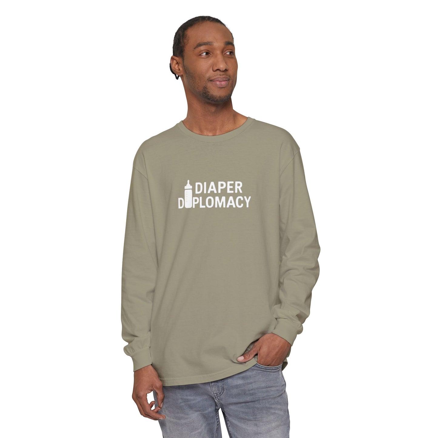 Diaper Diplomacy — Podium Baby Long Sleeve Tee
