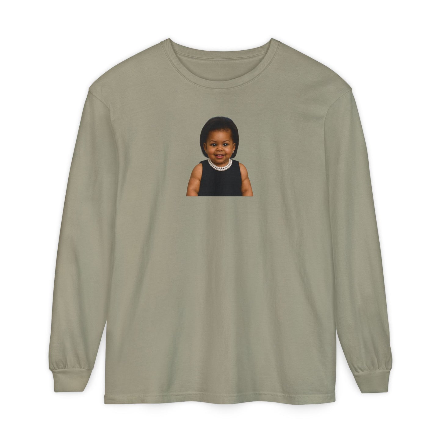 Hopeful Long Sleeve Shirt - Michelle Obama