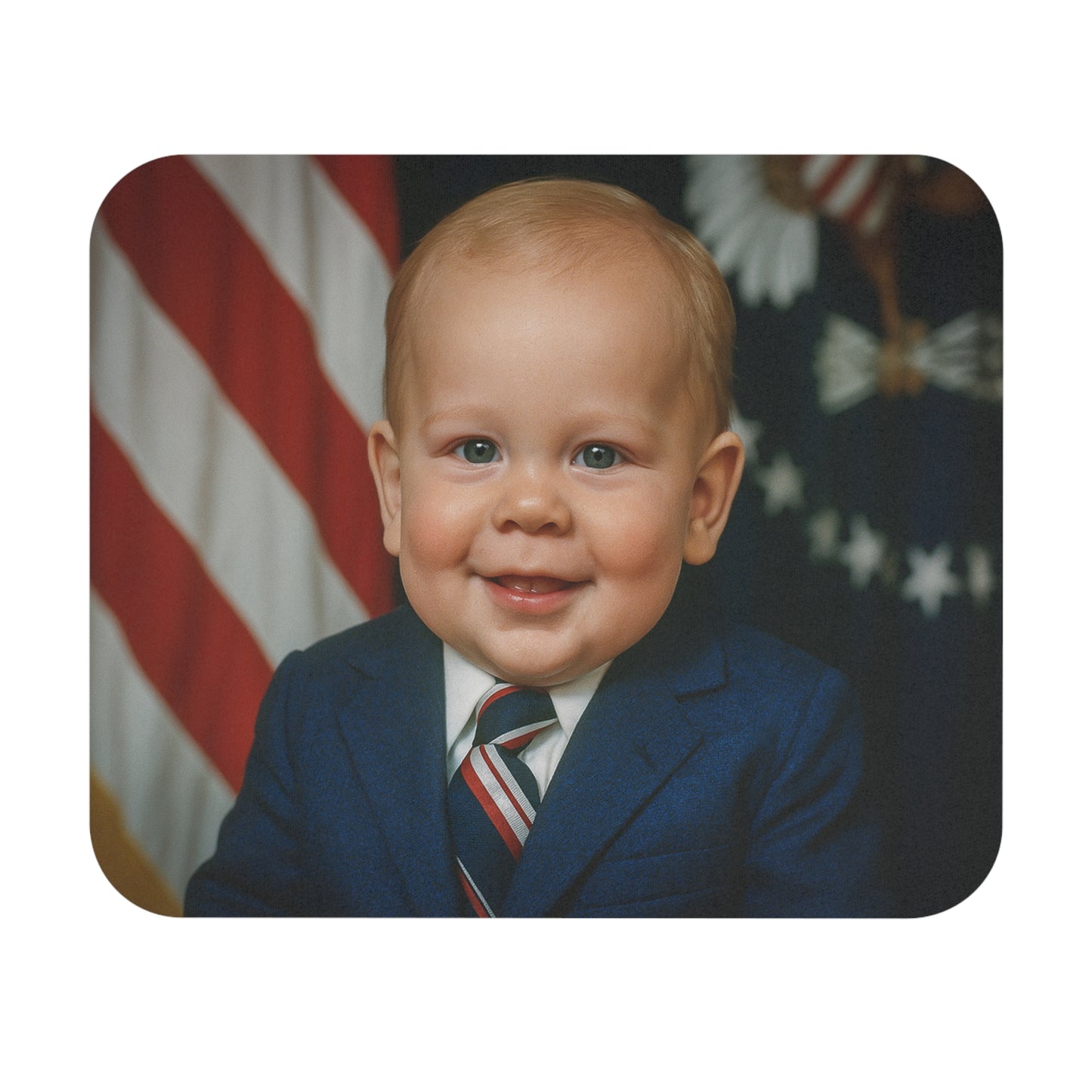Click With Malice Toward None Mouse Pad - Gerald R. Ford