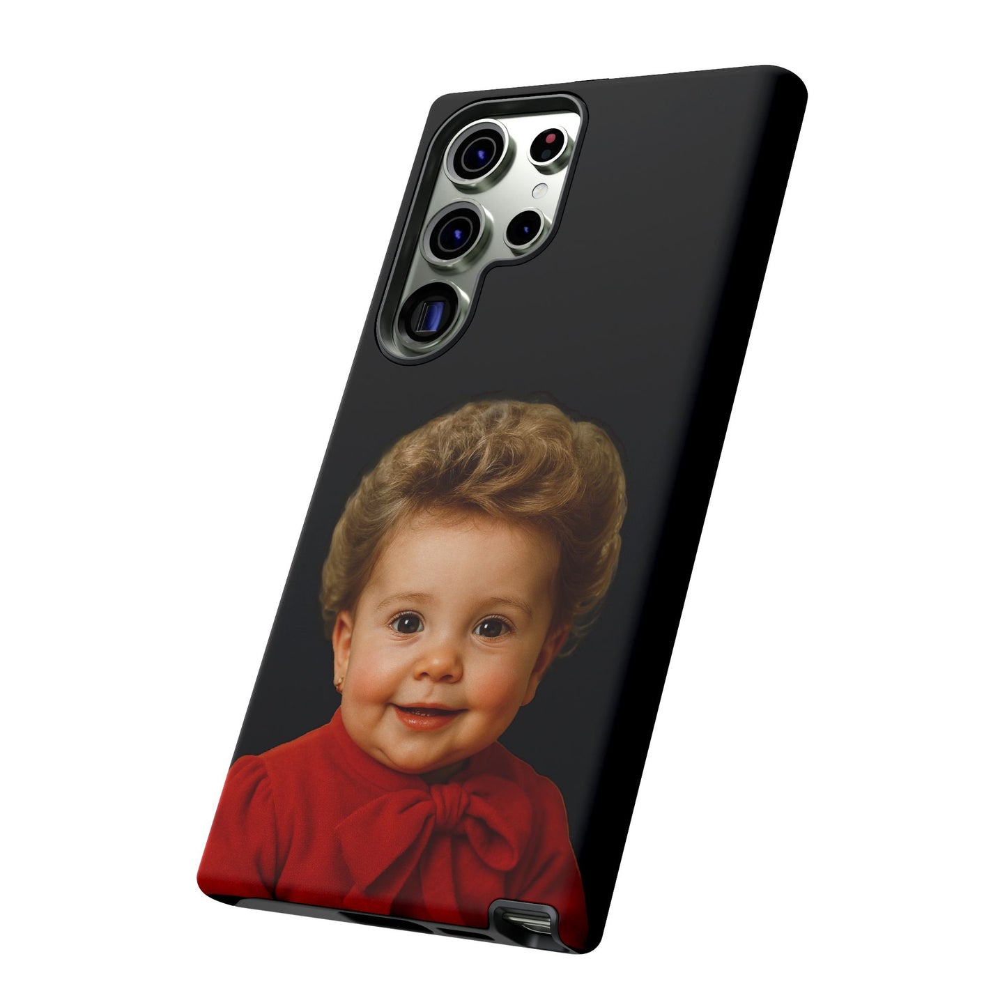 "Just Say No (to Cracks)" Phone Case - Nancy Reagan