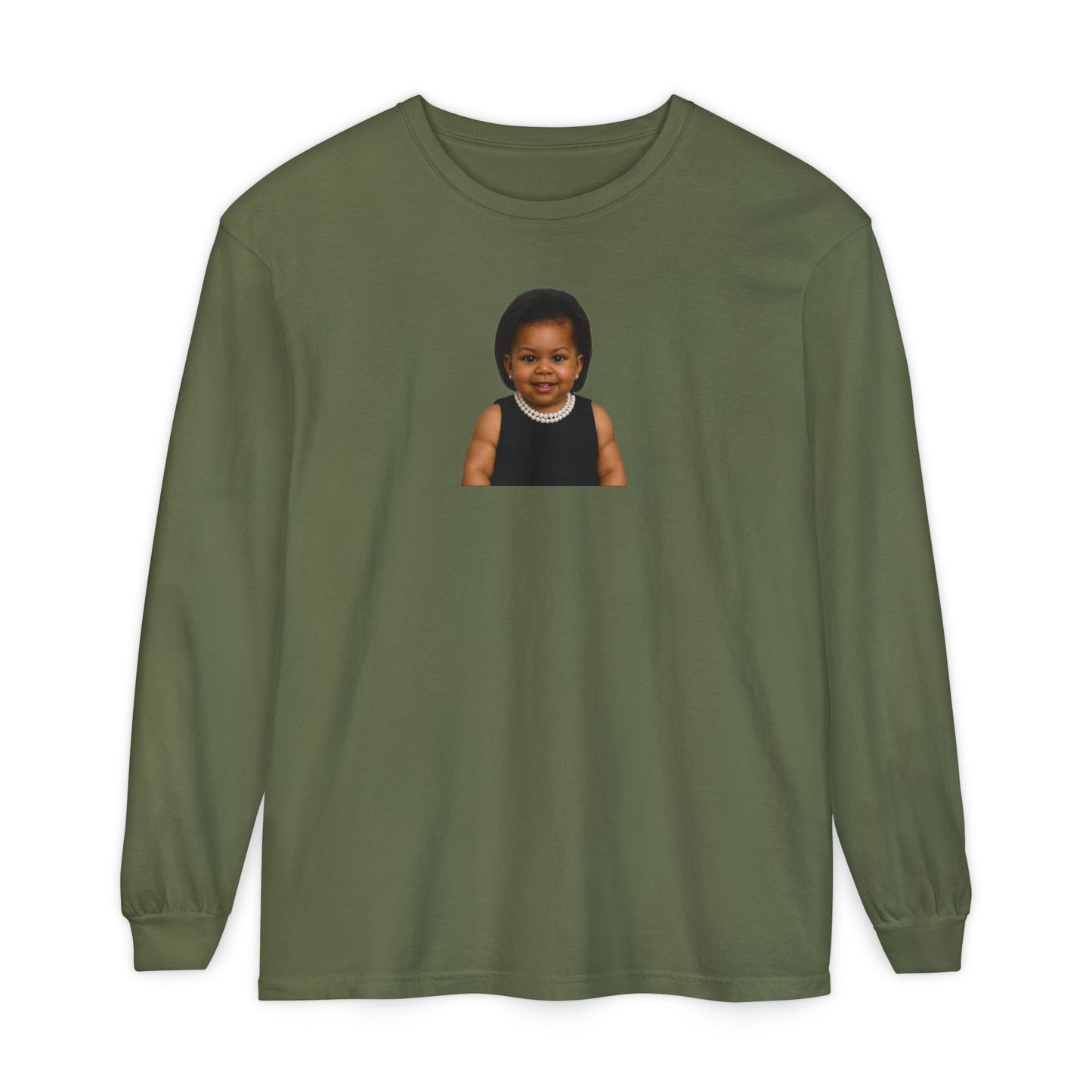 Hopeful Long Sleeve Shirt - Michelle Obama