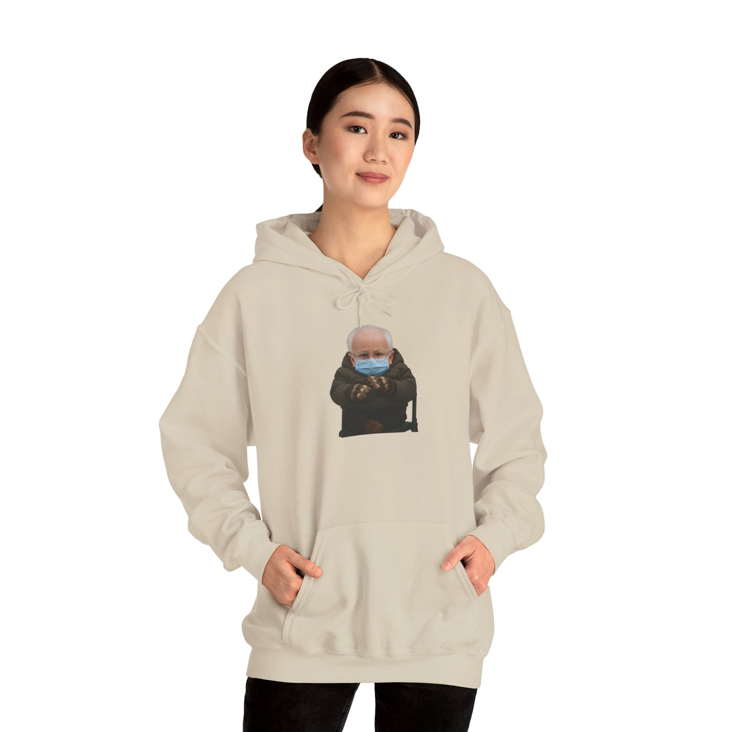Mittens Hoodie -  Bernie Sanders