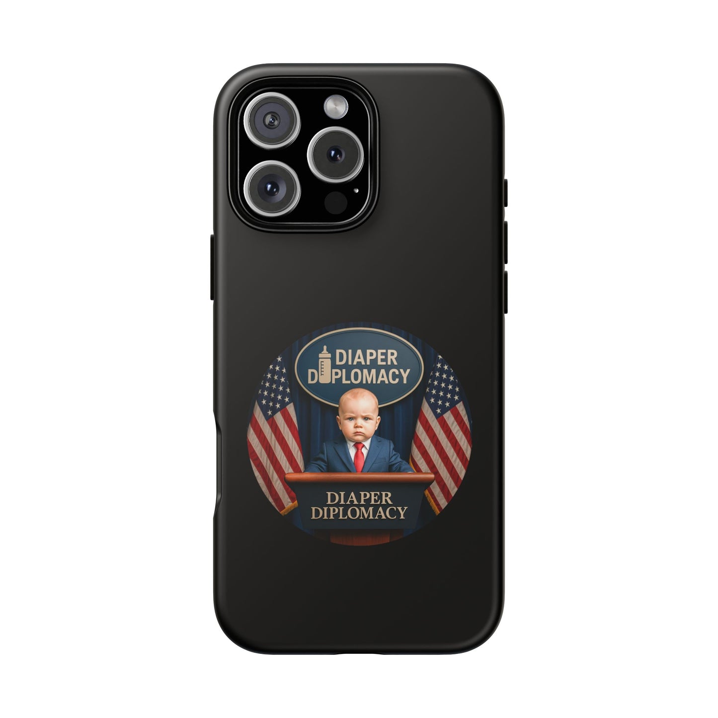 Diaper Diplomacy — Podium Baby Shield Case