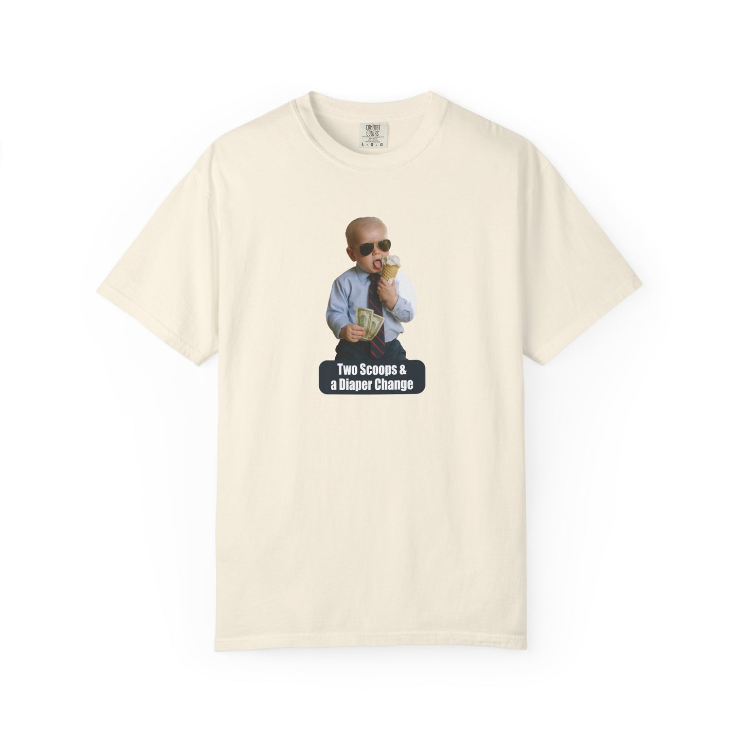 Two Scoops & a Diaper Change – Joe Biden Presidential Tee