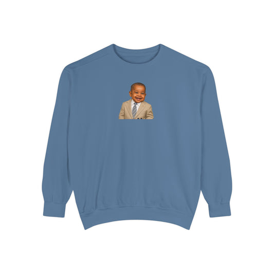 "Yes We Tan" Crewneck Sweatshirt - Barack Obama