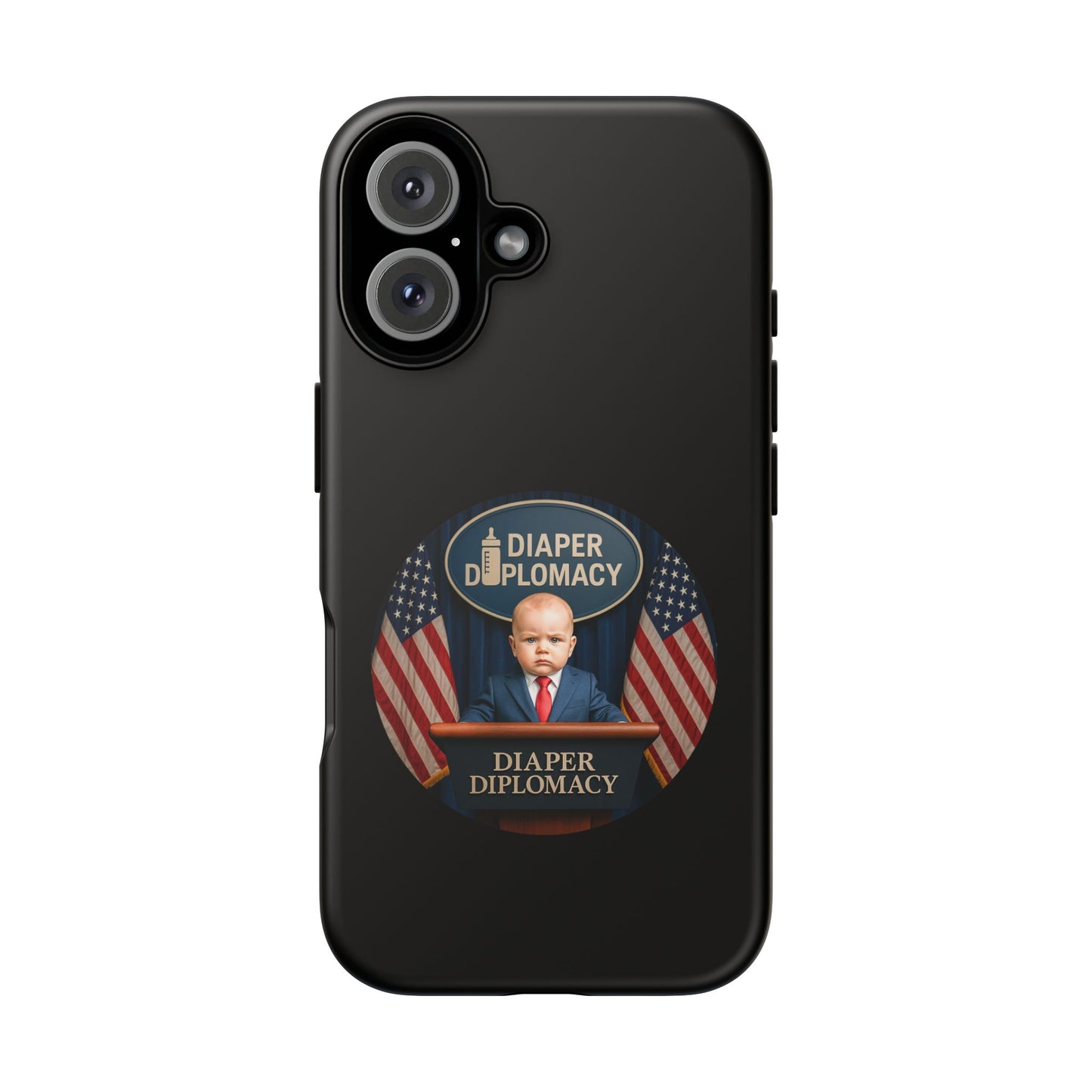 Diaper Diplomacy — Podium Baby Shield Case