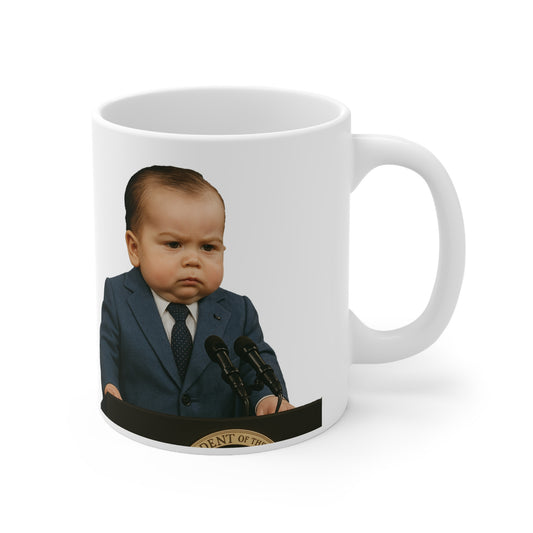 “I Am Not a Crook: Baby Nixon’s Tiny Denial Tour”