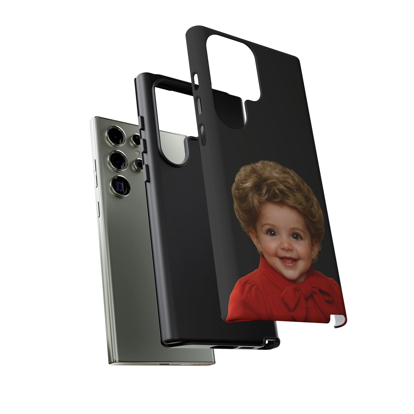 "Just Say No (to Cracks)" Phone Case - Nancy Reagan